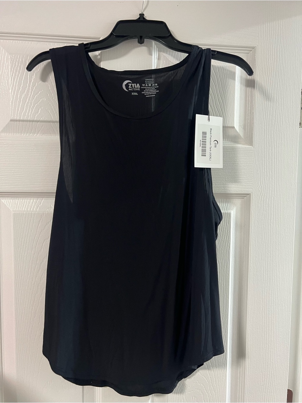 ZYIA Black Premium Tank Top XXXL NWT